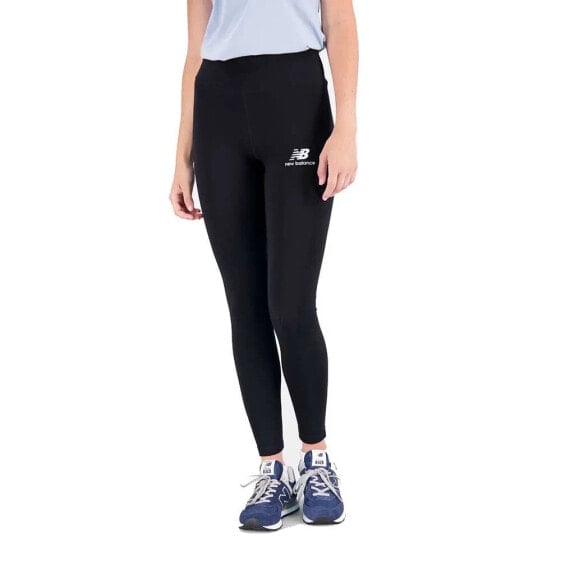 NEW BALANCE Essentials Stacked Logo Cotton Leggings