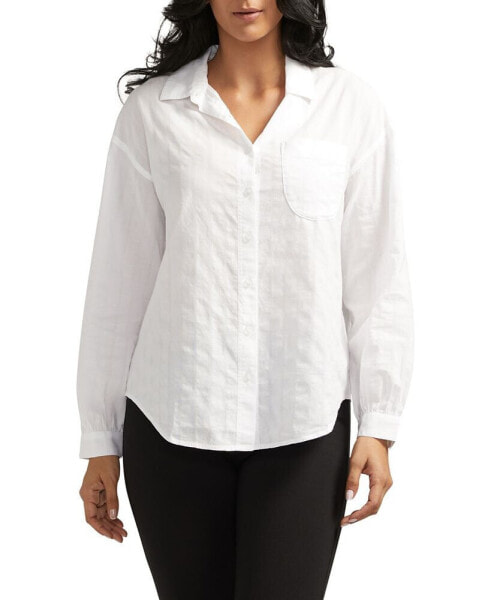 Women's Relaxed Button-Down Shirt