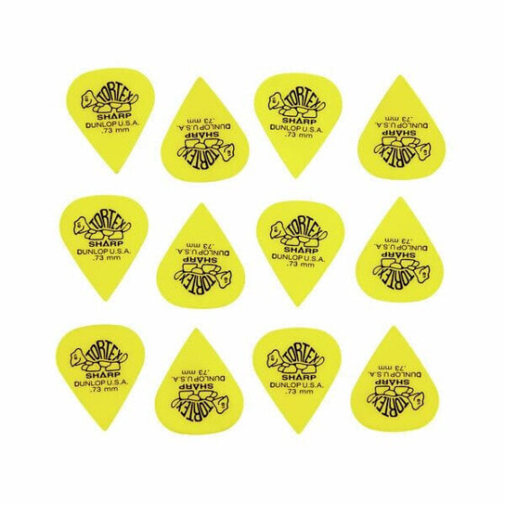 Dunlop Plectrums Tortex Sharp 0,73 12