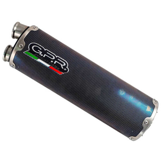 GPR EXHAUST SYSTEMS Dual Poppy Slip On Muffler R 1250 GS/Adventure 19-20 Euro 4 Homologated