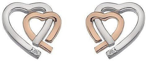 Ladies´ Bicolor Earrings Hot Diamonds Love DE532