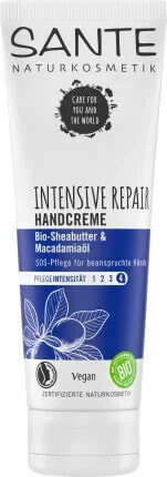 Handcreme Intensive Repair Bio-Sheabutter & Macadamiaöl, 75 ml