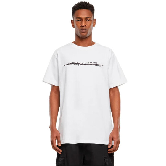 MISTER TEE Live In The Moment short sleeve T-shirt