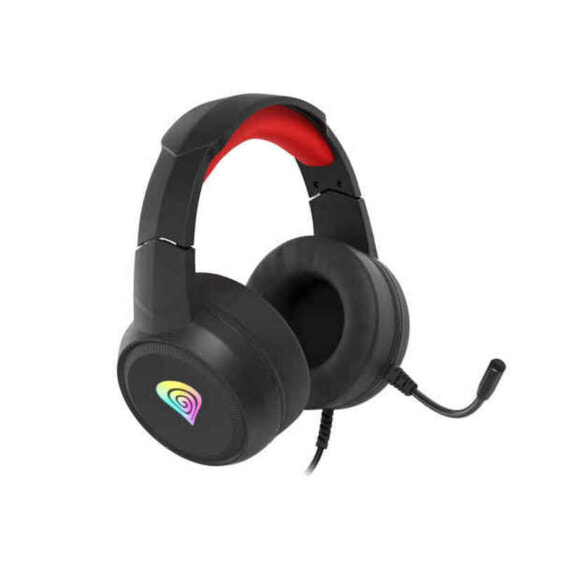Bluetooth-наушники с микрофоном Genesis NSG-1609 Красный Чёрный Разноцветный