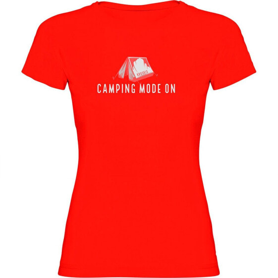 KRUSKIS Camping Mode On short sleeve T-shirt