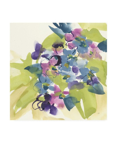 Chris Paschke Cool Spring Bouquet 1 Canvas Art - 15" x 20"
