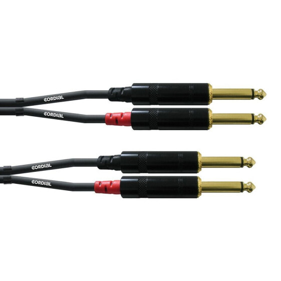 Cordial CFU 6 PP Twin Audio Cable 6m Rean