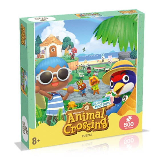 WINNING MOVES 500 Pieces Animal Crossing Puzzle