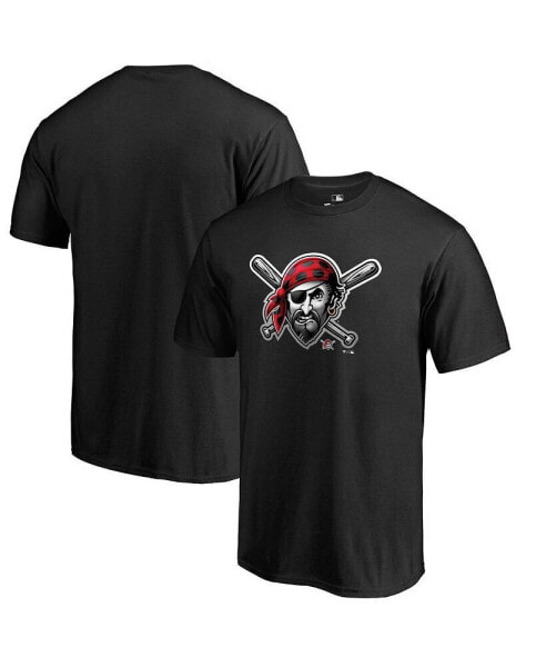 Men's Black Pittsburgh Pirates Midnight Mascot T-shirt