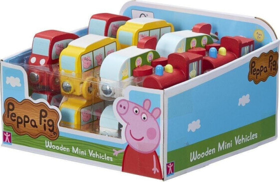 Tm Toys Peppa Pig - Drewniany mini pojazd mix