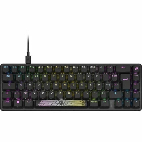 Клавиатура Corsair K65 PRO MINI Чёрный французский AZERTY