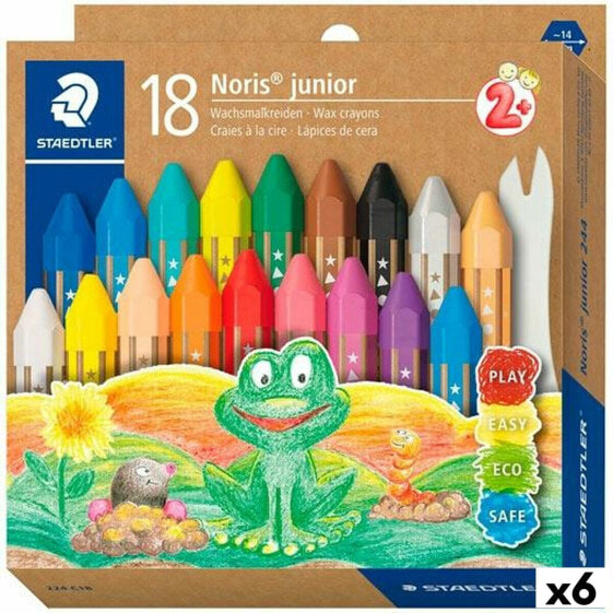 Цветные мелки STAEDTLER Noris Multicolour 6 штук