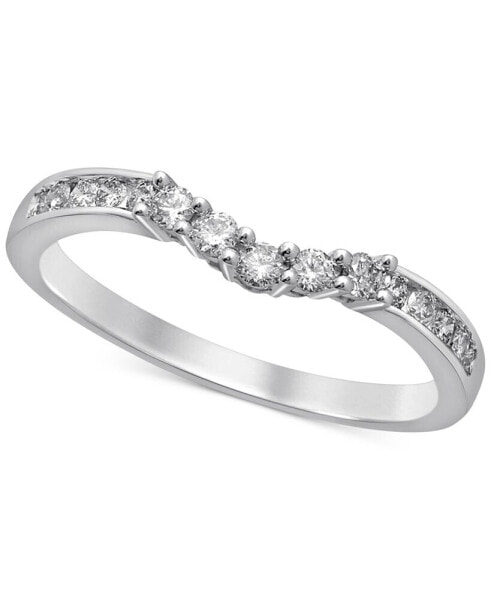 Кольцо Macy's Curved Anniversary Diamond