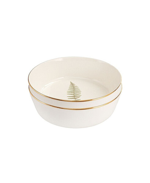 Botanical 2 Piece Bowl Set, Service for 2