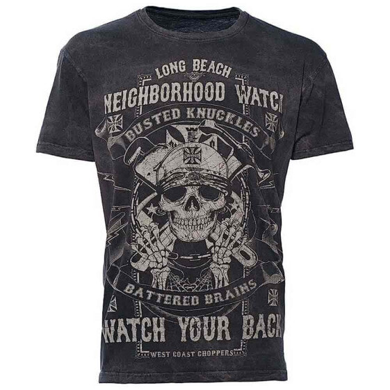 WEST COAST CHOPPERS Neighborhood Watch short sleeve T-shirt