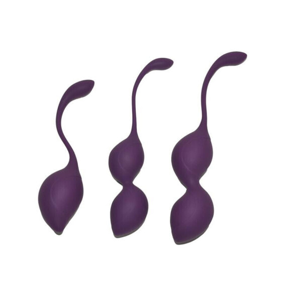 Товары для взрослых RIMBA TOYS Комплект тренировочных вагинальных шариков Geneva Purple