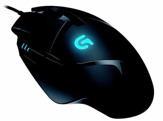 Logitech G G402 Hyperion Fury FPS Gaming Mouse - Right-hand - USB Type-A - 4000 DPI - 1 ms - Black