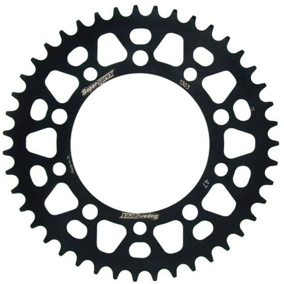 SUPERSPROX Aluminium Honda 520x47 RAL1303X47BLK Rear Sprocket