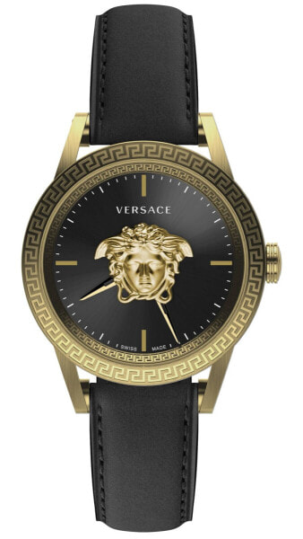 Versace Palazzo Empire Herrenuhr Schwarz Stahl 43mm VERD013 20