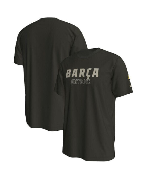 Men's Olive Barcelona Just Do It T-shirt