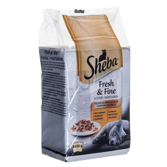 Корм для котов Sheba Fresh & Fine Курица индейка птицы 300 g