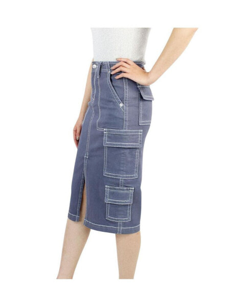 Women's Slate Cargo Skirt