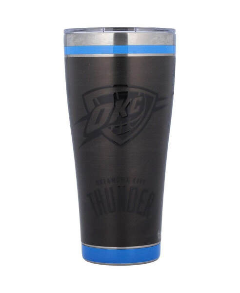 Oklahoma City Thunder 30 Oz Blackout Stainless Steel Tumbler