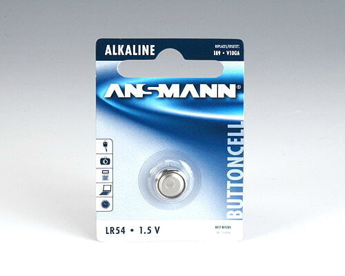 Одноразовая батарейка ANSMANN® Alkaline LR 54 - 1.5 В - 1 шт.