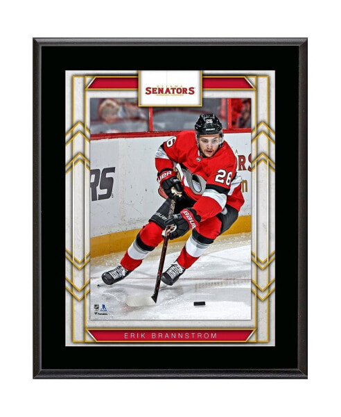 Плакетка игрока Ottawa Senators erik Brannstrom, Fanatics Authentic 10.5" x 13"优质沉积画