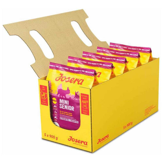 JOSERA Mini Senior Dog Food Sack 5 Units