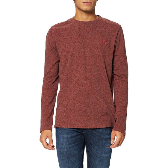 SUPERDRY Vintage Logo Embroidered Long Sleeve T-Shirt