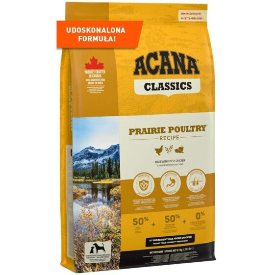 Сухой корм Acana Prairie Poultry Для взрослых Курица 9,7 кг