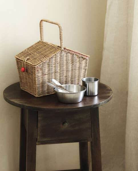 Children’s picnic basket set