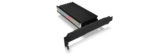 ICY BOX IB-PCI224M2-ARGB - PCIe - M.2 - PCIe 4.0 - Black - Passive - China