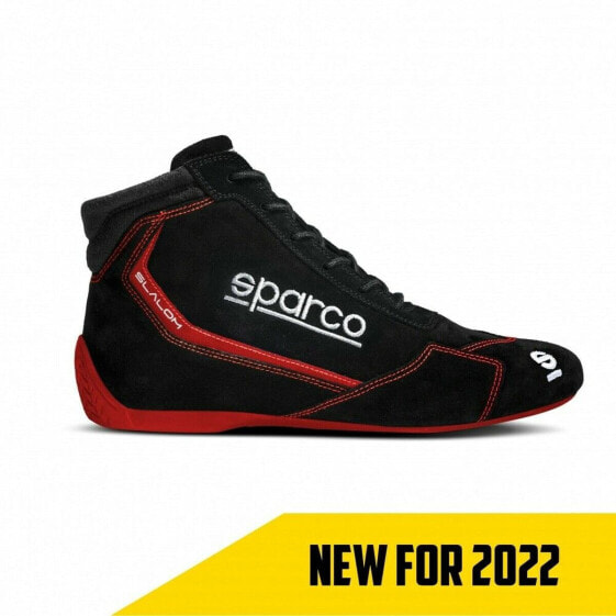 Racing Ankle Boots Sparco SLALOM Red/Black