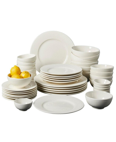 Набор посуды для ужина Tabletops Unlimited Fiore 42 предмета, сервировка для 6 персон, создано для Macy's