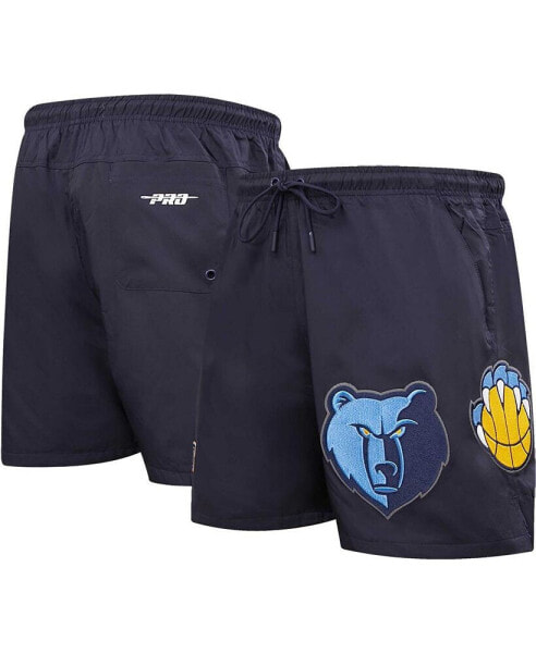 Men's Navy Memphis Grizzlies Classics Woven Shorts