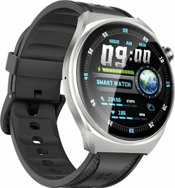 Smartwatch Kumi GW6 Czarny (KU-GW6/SR)