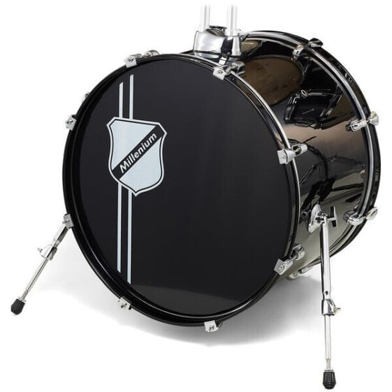 Бочка бас-барабана Millenium Focus 20"x16" черного цвета