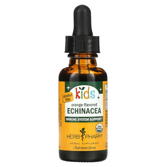 Kids Echinacea, Alcohol Free, Orange Flavored, 1 fl oz (30 ml)