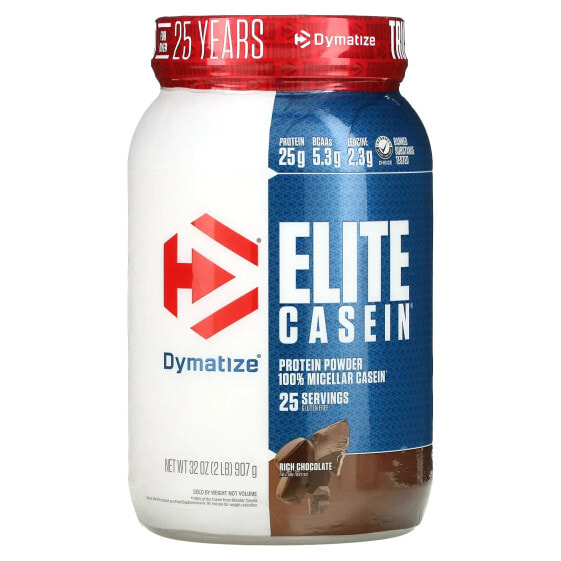 Посттренировочный комплекс Dymatize Elite Casein, Шоколадный, 1.8 кг