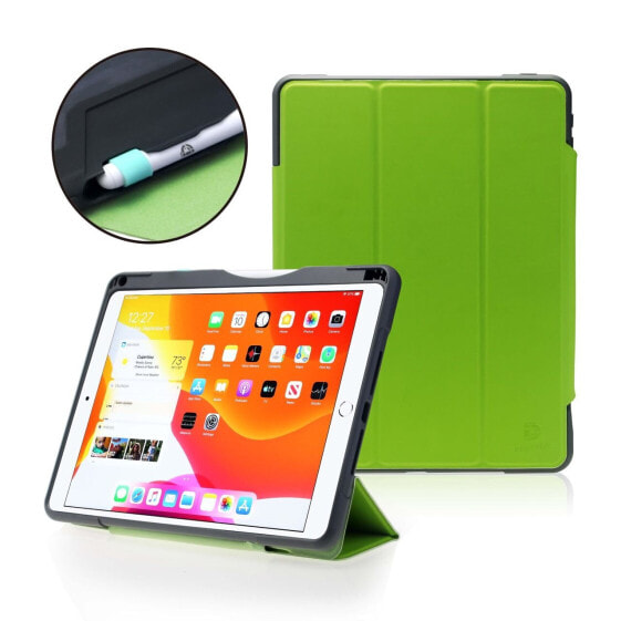 DEQSTER Rugged Case (2021) #RQ1 für iPad 10.2" (7./8./9. Gen.)"Lime Green iPad 10,2"