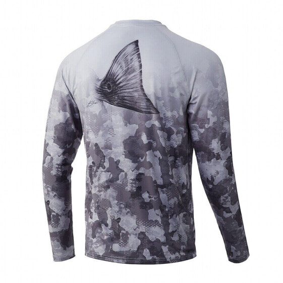 HUK Icon X Refraction Camo Fish Fade Performance Fishing Shirt--Pick Color/Size