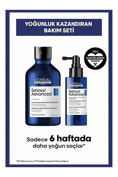 Serie Expert Serioxyl Advanced Dökülerek İncelmiş Saçlar İçin Yoğunlaştırıcı Bakım Setievano73