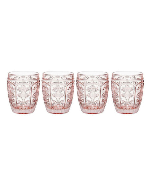 Trestle 10-oz Double Old Fashioned Glasses 4-Piece Set