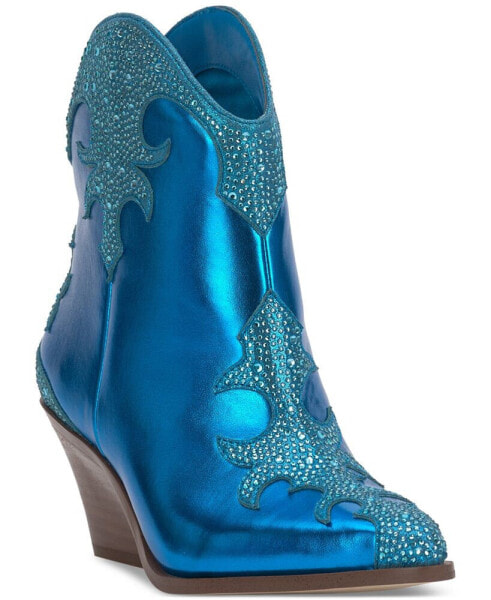 Zolly Rhinestone Cowboy Booties