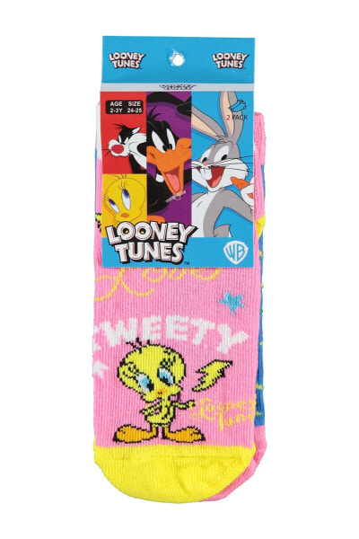 Носки для девочек Tweety Короткие 2-12 лет