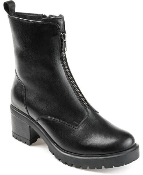 Women's Norrah Zip Up Moto Booties