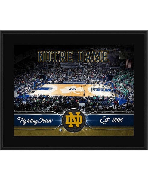 Notre Dame Fighting Irish 10.5'' x 13'' Sublimated Basketball Plaque