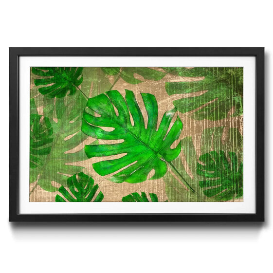 Gerahmtes Bild Monstera